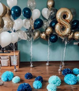 Супер набор воздушных шаров для Дня рождения